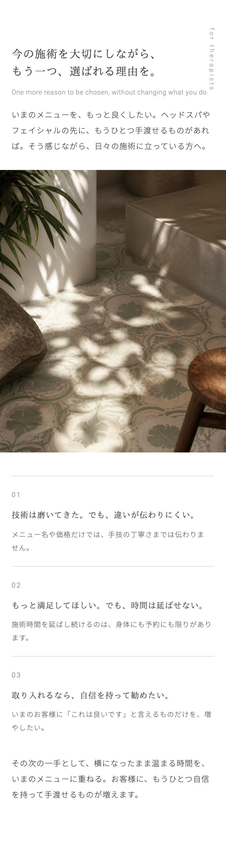 9段階LPの、セラピストへの共感の画面